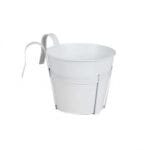 MACETA GARDEN METAL BEIGE 20X20