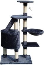 SINU CAT TREE GRIS 55X40X120 CM - Imagen 5