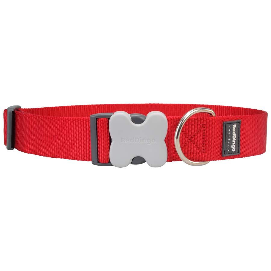 6793-Red_Dingo_Red_Giant_Long_Dog_Collar CORREA LISA ROJO 1,5 MM X120 - Imagen 1