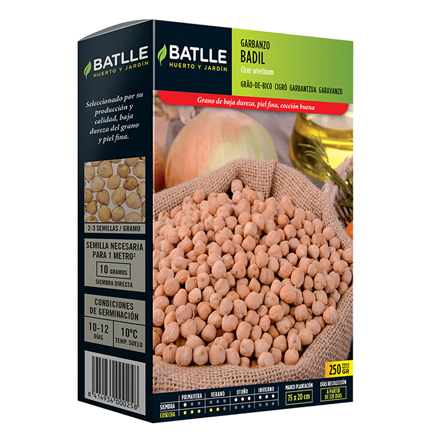 Garbanzo Badil GARBANZO BADIL 250 GRS - Imagen 1