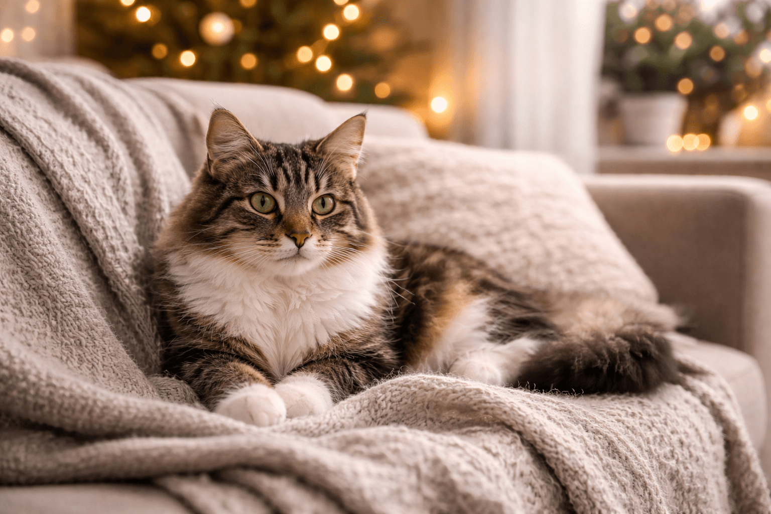 Cómo estimular a tu gato en invierno
