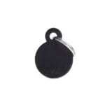 CHAPA CIRCULO PQ. ALUMINIO NEGRO