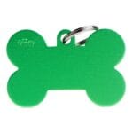 CHAPA HUESO XL VERDE ALUMINIO